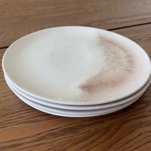 Crate&Barrel Ora Stoneware Dinner Plate (Set of 4) Color Blush